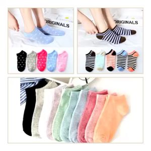 Kaos Kaki Polos Semata Kaki Kaos Kaki Ankle Bahan Spandex Lembut Cute Short Socks