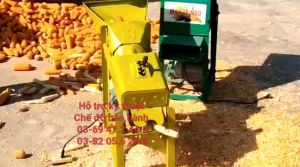 Máy tuốt hạt ngô mini