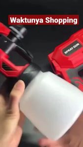Paint Spray Gun Listrik Cat Besi Kayu Tembok Sprayer Elektrik CX31