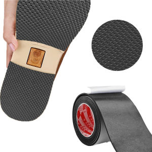 1Roll Shoe Sole Protector - Self-Adhesive Anti-Slip Grips for Sneakers & High Heels & Boots Repairing Holes and Protecting Soles