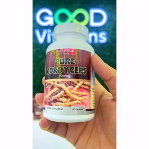 Viên Uống Đông Trùng Hạ Thảo Pharmekal Pure Cordyceps 1000mg - Hộp 60 Viên của Mỹ hỗ trợ tăng cường sức khỏe