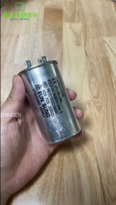 Tụ Đề Tụ Nhôm Tụ Ngậm 45uF 450V Tụ Kapa EUNSUNG Kích Thước 90x50mm Tụ 65 CBB 45MF Chữ Ngang - Linh Kiện Quỳnh Diễn