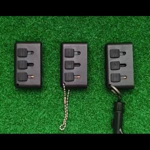PGM | 3-in-1 Golf Club Groove Putter Wedge Ball Cleaning Brush Cleaner Portable Spikes Pocket Kit Tool Golf Training Accessories