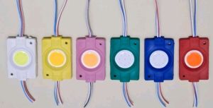 Lampu led 1 mata COB 16 pcs hiasan dinding panjang modul kolong kanal bis bak truk kontainer komplit sudah dirangkai komplit request panjang jarak kabel/led langsung pasang running otomatis speed mode bisa super terang  Car