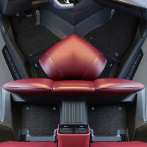 QUEES | TPE Universal Fitted Large Surround Car Foot Mats