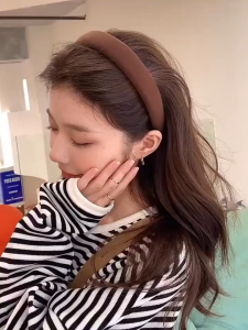 YIDAO🌸  ที่คาดผมฟองน้ํา ที่คาดผม ที่คาดผมสีพื้น ที่คาดผมเกาหลี ที่คาดผมแฟชั่น ฟองน้ำ สีพื้น น่ารัก แฟชั่นสำหรับผู้หญิง