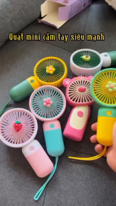 Quạt sấy mi cầm tay tích điệncó đế để bàn Quạt Sạc USB Quạt Mini tích điện_Quạt thổi mi_Quạt Làm Mát Nhỏ Ngọn Mang Đi