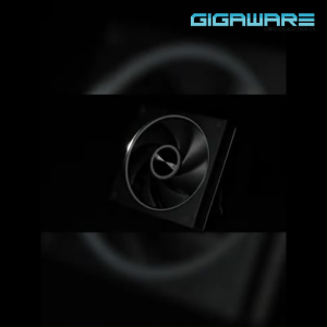Jungle Leopard Infinite ARGB 120mm Case Fan with Metal Panel and Four-Sided Curved Infinity Glass