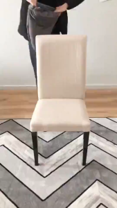 【Adanon】ผ้าคลุมเก้าอี้ ผ้าไหมน้ำแข็ง ผ้าคลุมเก้าอี้ยางยืด ระบายอากาศได้ดี