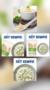 Xốt Kewpie ( Món Ăn Việt ) Sốt Mayonnaise Gói 1kg - Hàng phân phối