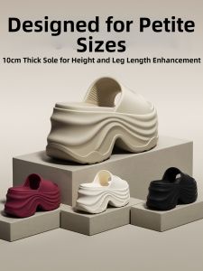 ADDTHIS | Height-increasing Anti-slip Stylish High Heel Slide Sandals 10cm