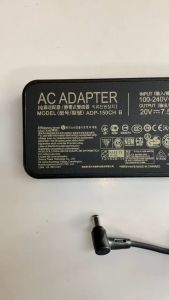 ASUS HIGH QUALITY GAMING LAPTOP ADP-150CH B INPUT 100-240V~50-60Hz 2.5A OUTPUT 20V 7.5A 150W  (6.0mm x 3.7mm)