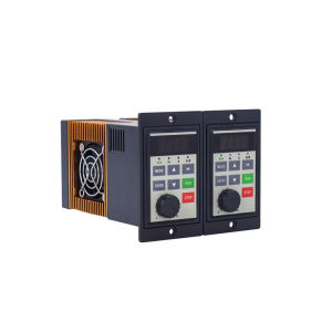 ไดรฟ์ความถี่ตัวแปร0.2KW 1เฟส220V อินพุต3เฟส220V เอาต์พุต0.75KW 0.4KW 220V สำหรับมอเตอร์สามเฟสเครื่องควบคุมความเร็ว VFD