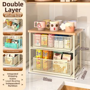 Attractive Multi-tier Snack Storage Rack
