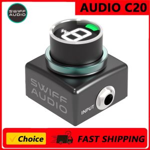 SWIFF C20 Pedal Tuner Electric Guitar Bass Universal Tuning Single Block Special Tuning Meter