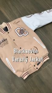 (Exlusive) Blackseven | Varsity Jacket | Cosmic Galaxy - Limited Edition