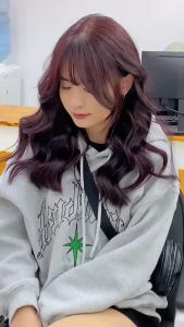 Thuốc nhuộm tóc Nâu Berry tặng kèm oxy trợ dưỡng và bao tay Minhair