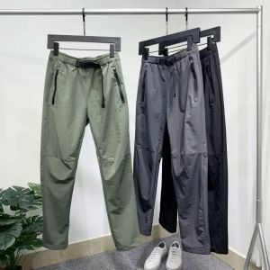 High-End Outdoor Functional Mens Casual Sports Quick Dry Workwear Long Trousers Running Pants Trendy Summer Leisure Pants