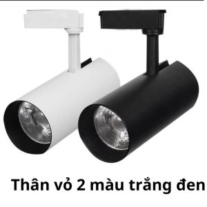 Đèn rọi ray COB LED 10w 20w 30w siêu sáng trang trí cửa hàng shop thời trang tường tranh