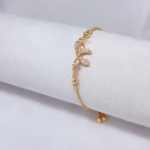 Gelang Serut Wanita Aksesoris Fashion Awet Tahan Lama Anti Karat Cocok Untuk Harian G2-14F