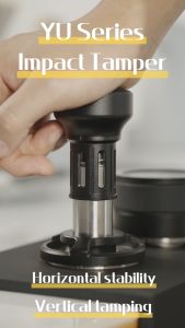 MHW-3BOMBER 58.35mm Yu Series Impact Tamper: Alat Espresso Penekan Bubuk Kopi