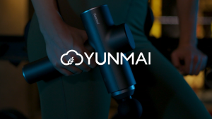 Yunmai Portable Massage Gun Prime - 5 Speeds 12KG Force 45dB Quiet 84-Day Battery Rechargeable