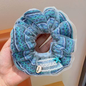ENEN | Unique Ethnic Style Shell Hair Tie High Elasticity No Tugging