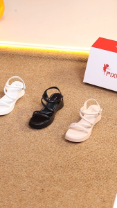 Giày Sandal Đế Xuồng 5cm Quai Mảnh Pixie H307
