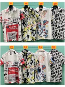 เสื้อวินเทจ/เสื้อวัยรุ่น/เสื้อฮาวาย/เสื้อใส่ไปทะเล/เสื้อแฟชั่นผู้ชาย/เสื้อเชิ้ตแขนสั้น/เสื้อเชิ้ตวัยรุ่น