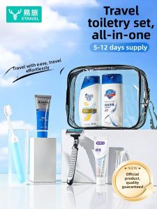 eTravel | Portable Travel Toiletries Set Small Samples