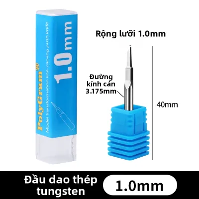 DUOCAIHANI | Dụng Cụ Khắc Thép Wolfram Mô Hình Dao Chi Tiết