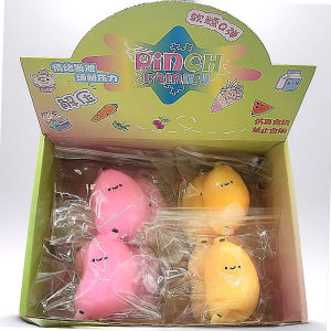 อาหารจำลองที่สร้างสรรค์ของเล่นรูปกล้วยอ้วนน่ารักของเล่นลดควาเครียดของเล่นบีบนุ่มพิเศษสำหรับของขวัญสำหรับเด็กผู้ใหญ่