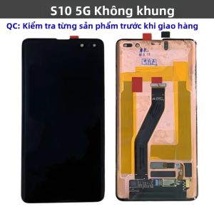 Màn Hình LCD Samsung Galaxy S10 5G SM-G977G Có Khung AMOLED Bộ Số Hóa Màn Hình Cảm Ứng Thay Thế Cho SM-G977B G977U