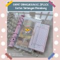 KERTAS CHALLENGE MENABUNG DALAM ZIPLOCK BINDER. 