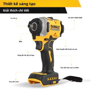 Máy Vặn Vít Không Dây Không Chổi Than DEWALT DCF850 3250RPM 205N·m Pin Lithium-ion Không Được Bao Gồm Trong Bộ Sản Phẩm Dành Cho Việc Tự Làm Tại Nhà