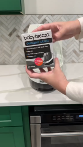 Baby Brezza Bottle Washer Pro Detergent Tablets (120pcs) I Effectively eliminates persistent milk odors Safe bottle cleanser for baby  and Non-toxic