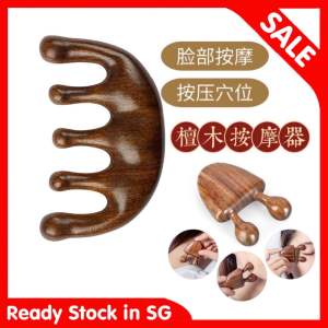 Spot现货 Massage comb horn comb head massager按摩梳子防脱发头部经络梳小梳子随身