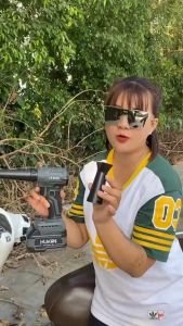 MÁY THỔI PHẢN LỰC HUKAN G2TPL-F1 Máy thổi cầm tay mini nhỏ gọn Không Chổi Than Chân Pin Phổ Thông