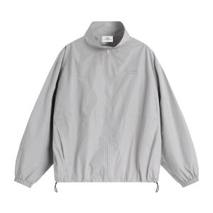 Loopsoon | Casual Stand-up Collar Zippered Loose Jacket