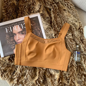 Rabbit Ear Cup Intimates Female Natural-looking Breast Holding Push-up Thin Bra Adjustable plus Size Traceless Summer