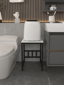 เครื่องซักผ้าขนาดเล็ก เหมาะสำหรับซักชิ้นผ้าชิ้นเล็กๆ เช่น ชุดชั้นใน พร้อมชั้นวางยกสูง วางในห้องน้ำ ช่องแคบ หรือวางบนโต๊ะ