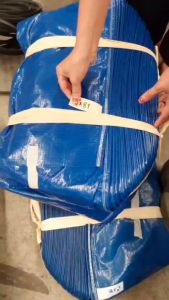 สายส่งน้ำ ท่อส่งน้ำ ท่อน้ำเคลือบ2หน้า ขนาด 3-6นิ้ว ความยาว 81 เมตร