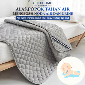 CUTEHOME Mattress Protector Anti-air Selimut pelindung - Nyaman & Kedap Air untuk Kamar Tidur Ukuran 180x200
