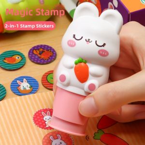 ZHENMIAO | Cartoon Magic Rewards Toy Stamps Waterproof