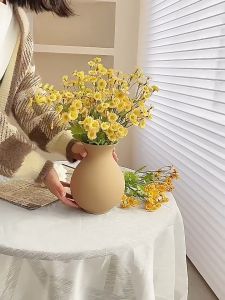 Hoa giả cúc tana cúc hoạ mi 1 cành nhiều nhánh hoa nhỏ trang trí nhiều màu decor nhà cửa tiệc cưới bó hoa chụp ảnh xinh xắn