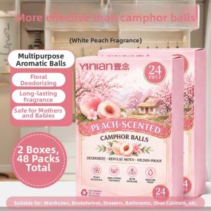 Yinian | Peach Scented Moth Repellent Dew Moisture Mold Odor Removal