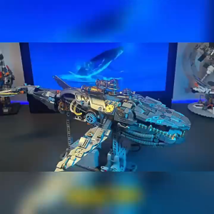 Mechanical Shark Insect  Building Blocks Boy Toys High Difficulty Puzzle Model Assembly Toy for Kids