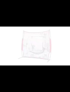 7 X 7 Baseball Softball Practice Net Belt Batting Area Catching Training Tote Bag