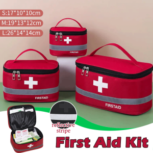 Portable First Aid Bag: A Multifunctional Household Medicine Storage Bag for Daily Medical Storage and Organize Pouch