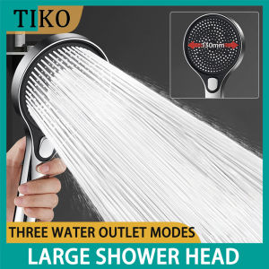 Toilet Shower Set Chrome Large Panel Durable Shower Spray Nozzle Pressurized Water Saving ABS Large Water Flow Showerhead